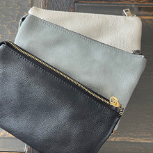 Load image into Gallery viewer, Black Crossbody Clutch Purse
