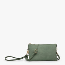 Load image into Gallery viewer, Hunter Green Crossbody Clutch Purse
