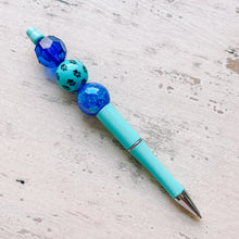 Load image into Gallery viewer, Bead Pen Blue Dog Paws