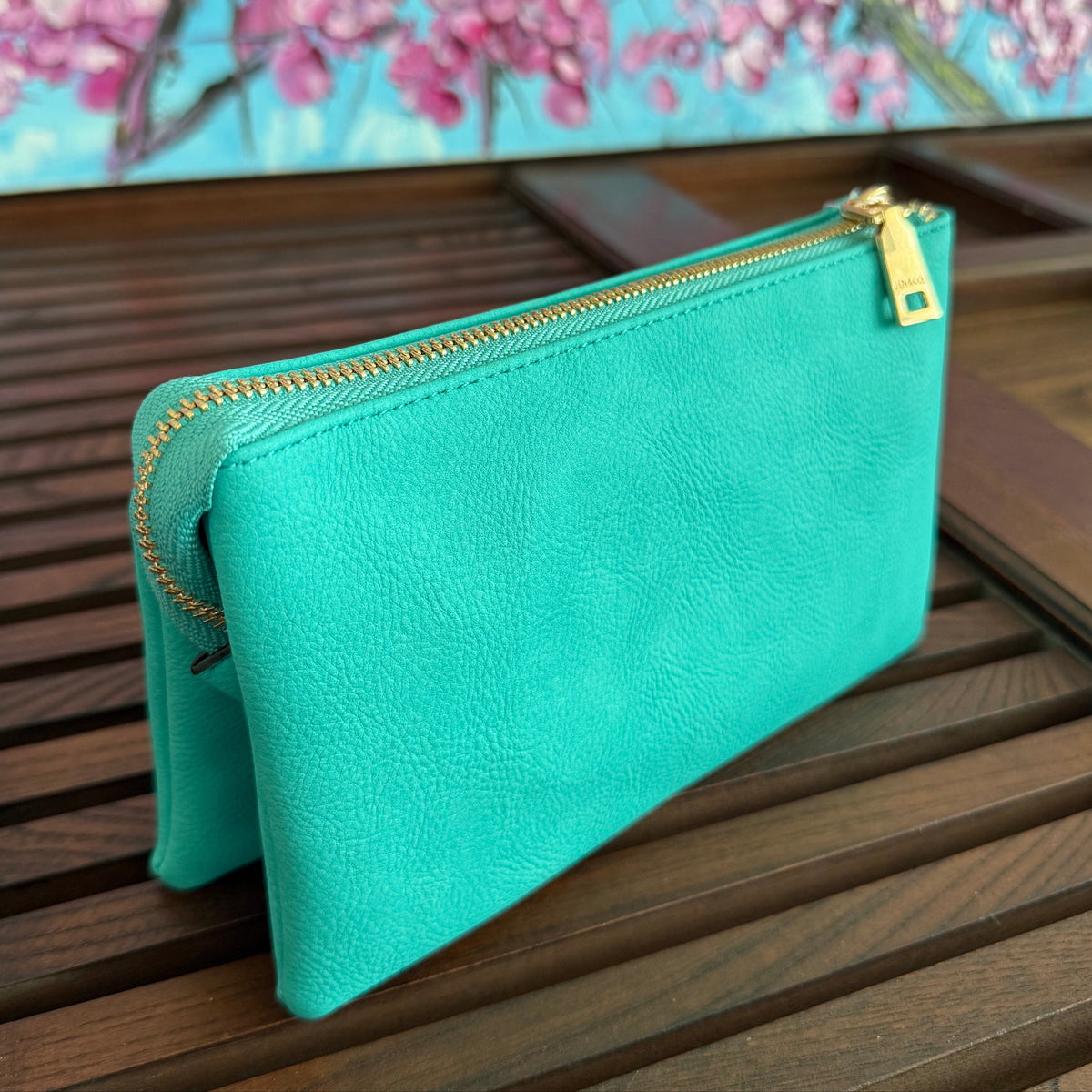 Aquamarine Crossbody Clutch Purse – Shyla Moon