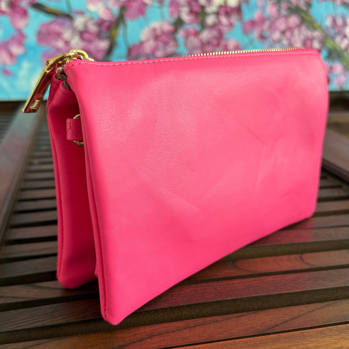 Hot Pink Crossbody Clutch Purse – Shyla Moon