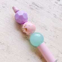 Load image into Gallery viewer, Bead Pen Blue Pastel Dream