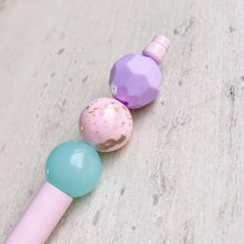Load image into Gallery viewer, Bead Pen Blue Pastel Dream
