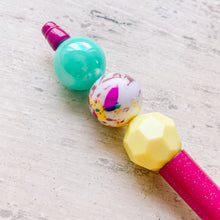 Load image into Gallery viewer, Bead Pen Raspberry Pink Animal Vibes