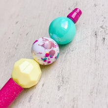 Load image into Gallery viewer, Bead Pen Raspberry Pink Animal Vibes