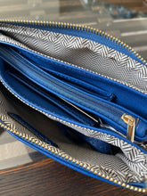 Load image into Gallery viewer, Cobalt Blue Crossbody Clutch Purse