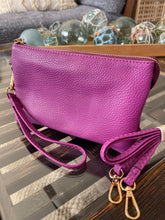 Load image into Gallery viewer, Charcoal Crossbody Clutch Purse