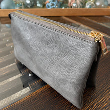 Load image into Gallery viewer, Charcoal Crossbody Clutch Purse