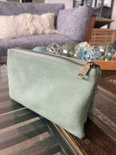 Load image into Gallery viewer, Hunter Green Crossbody Clutch Purse
