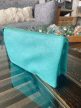 Load image into Gallery viewer, Turquoise Crossbody Clutch Purse
