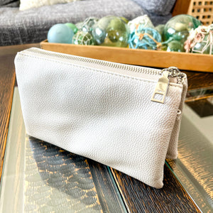 Camel Crossbody Clutch Purse