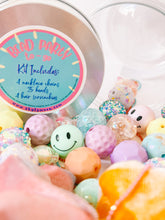 Load image into Gallery viewer, Bead Party To-Go Kit in &#39;Spring Has Sprung&#39; with Hair Scrunchies
