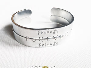 BFF Friendship Cuff Bracelets (Medium Cuffs)