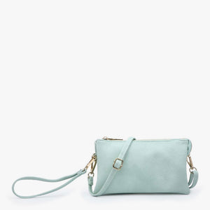Seafoam Crossbody Clutch Purse