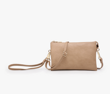 Load image into Gallery viewer, Latte Crossbody Clutch Purse
