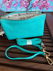 Black Crossbody Clutch Purse