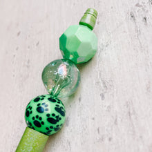 Load image into Gallery viewer, Bead Pen Green Dog Paw
