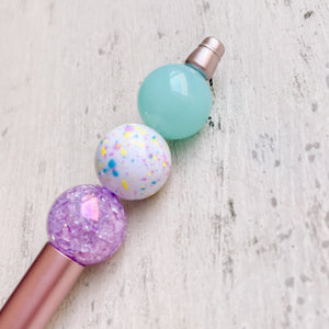 Bead Pen Pastel Paint Splatter