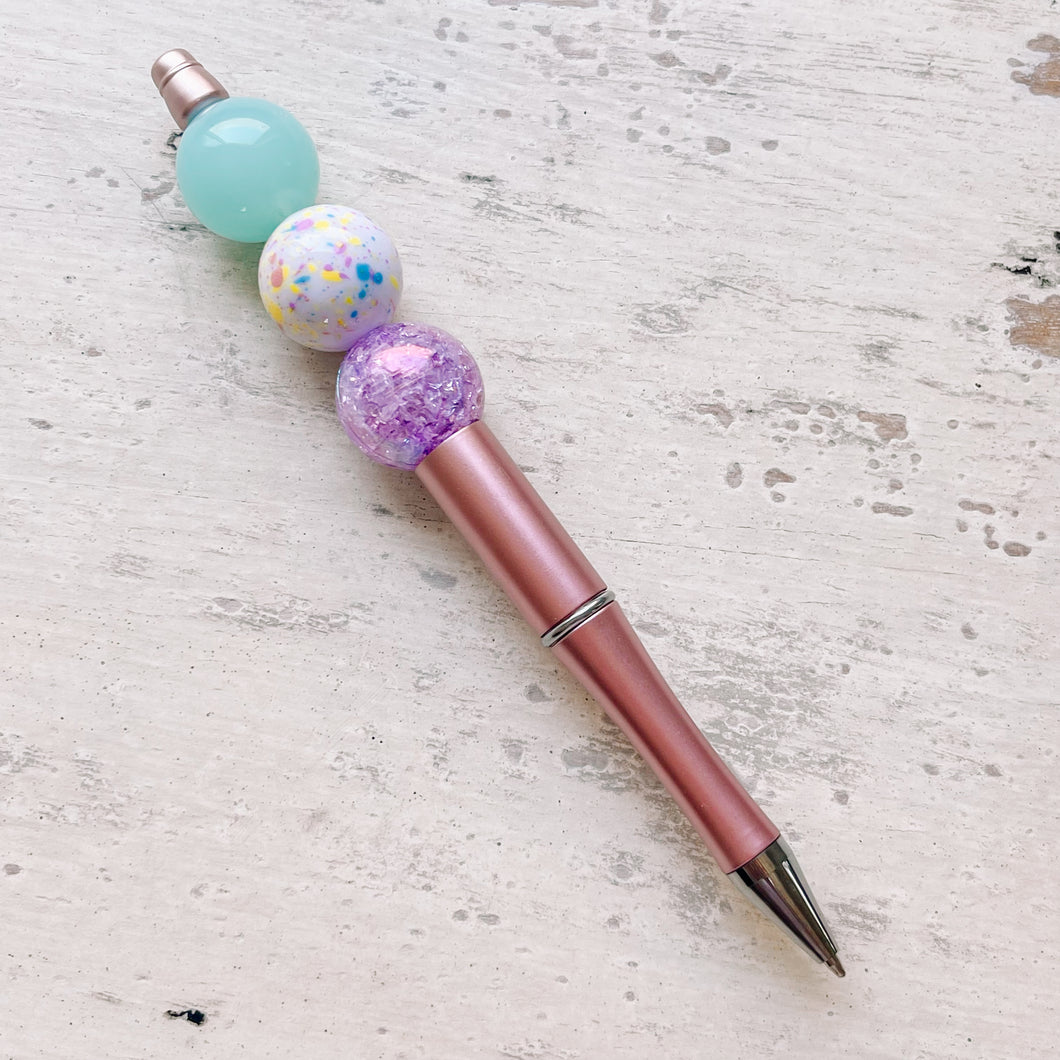 Bead Pen Pastel Paint Splatter