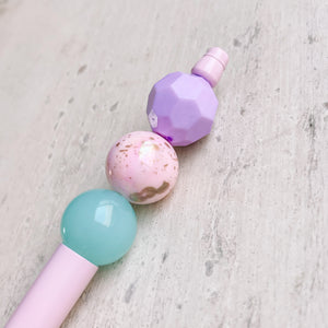 Bead Pen Blue Pastel Dream