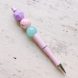 Bead Pen Blue Pastel Dream