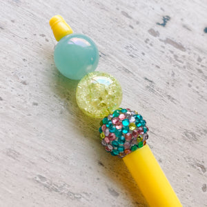 Bead Pen Daffodils In Spring