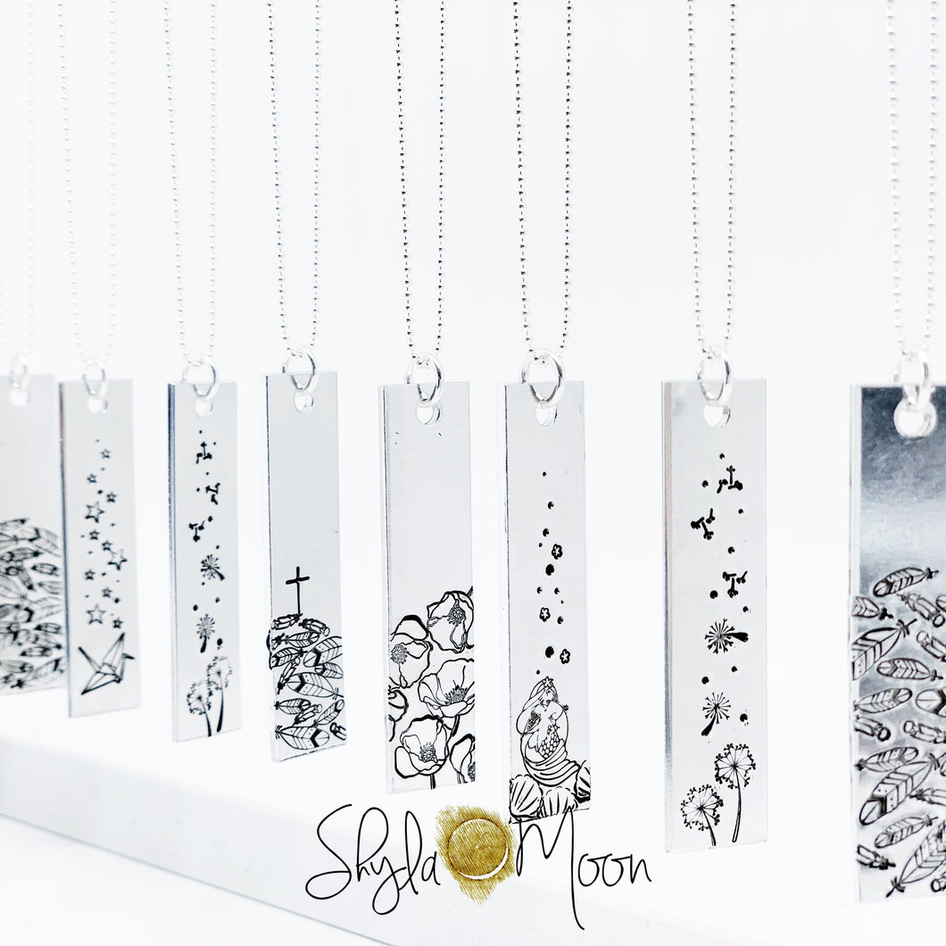 Design Your Own Hanging Bar Necklace