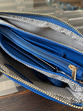 Load image into Gallery viewer, Cobalt Blue Crossbody Clutch Purse
