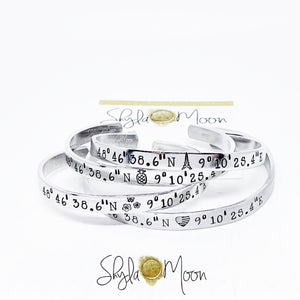 Coordinate Cuff (Skinny Cuff)
