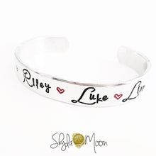 Load image into Gallery viewer, Design Your Own Cuff Bracelet (Medium Cuff)
