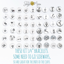 Load image into Gallery viewer, Design Your Own Cuff Bracelet (Skinny Cuff)

