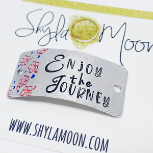 Enjoy The Journey (Hibiscus) <b>Step #1</b> for Wrap Bracelet <b> Ready To Ship</b>