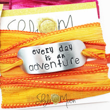 Load image into Gallery viewer, Enjoy The Journey (Hibiscus) &lt;b&gt;Step #1&lt;/b&gt; for Wrap Bracelet &lt;b&gt; Ready To Ship&lt;/b&gt;
