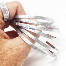 Load image into Gallery viewer, Design Your Own Cuff Bracelet (Super Skinny Cuff)
