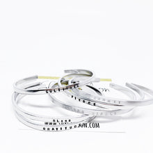 Load image into Gallery viewer, Design Your Own Cuff Bracelet (Super Skinny Cuff)
