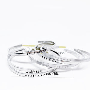 Design Your Own Cuff Bracelet (Super Skinny Cuff)