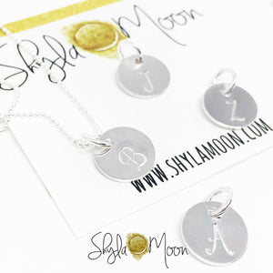 Initial Charm Necklace