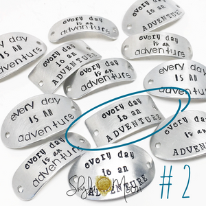 <b>Step #1</b> Pick Your Metal Shape/Style for <b>Silk Wrap</b> Bracelet
