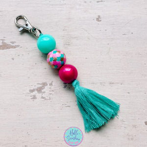 Bead Keychain/Bag Tag (Multiple Options)