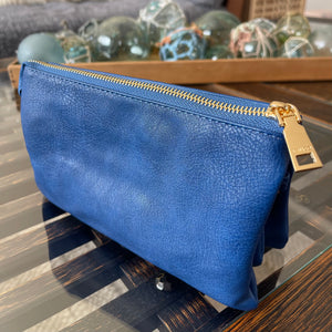 Cobalt Blue Crossbody Clutch Purse