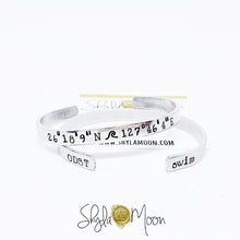 Load image into Gallery viewer, Design Your Own Cuff Bracelet (Skinny Cuff)
