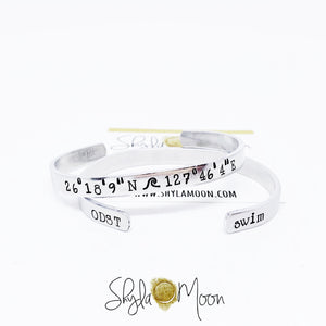 Design Your Own Cuff Bracelet (Skinny Cuff)