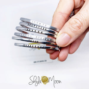 Design Your Own Cuff Bracelet (Super Skinny Cuff)