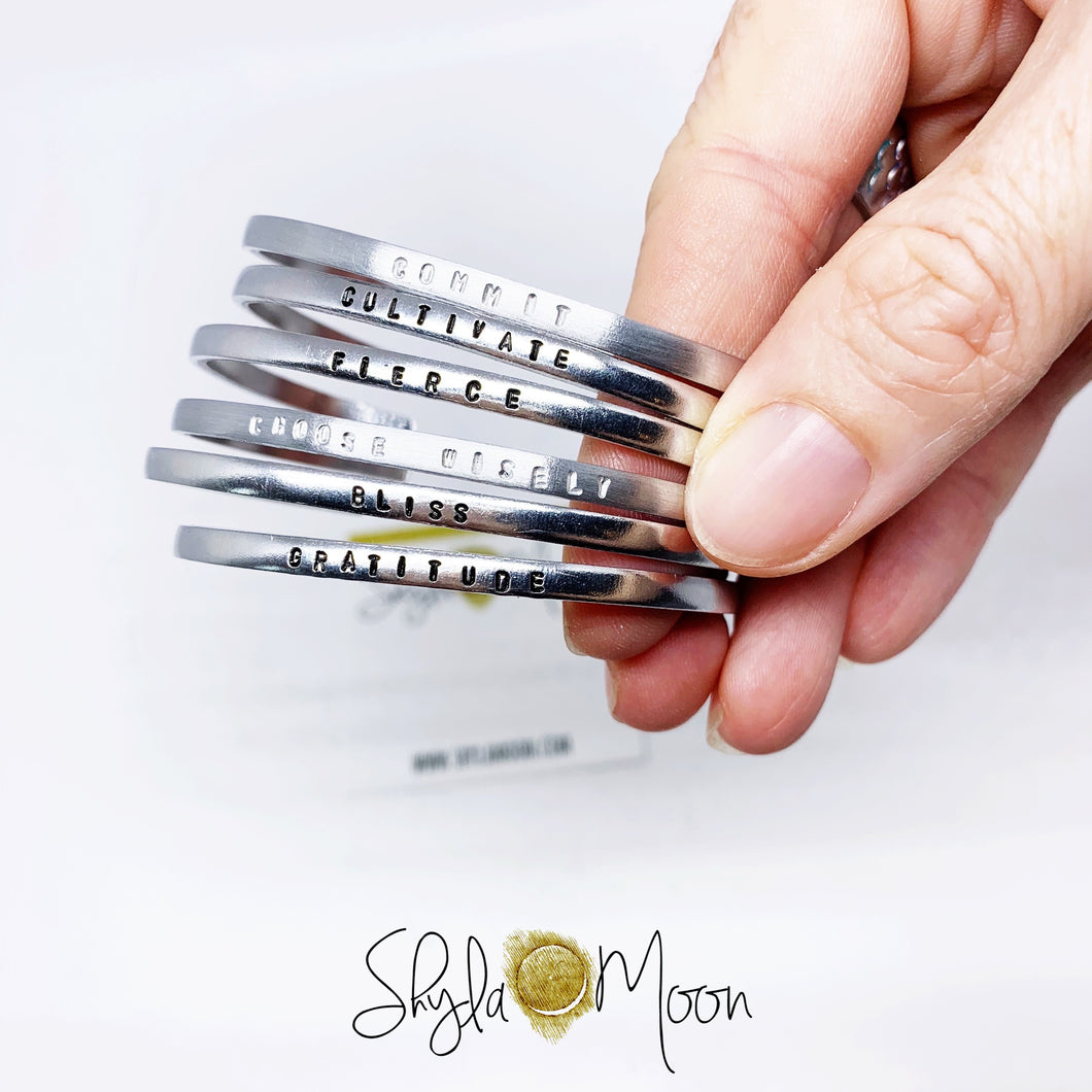 Design Your Own Cuff Bracelet (Super Skinny Cuff)