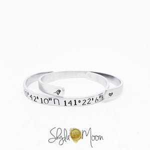 Coordinate Cuff (Skinny Cuff)