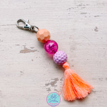 Load image into Gallery viewer, Bead Keychain/Bag Tag (Multiple Options)
