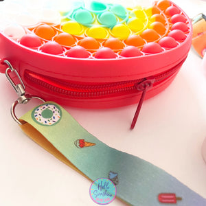 Medium Rainbow Pop-able Pop Sensory Crossbody Bag
