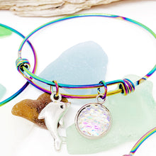 Load image into Gallery viewer, Rainbow Bangle Bracelets
