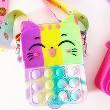 Load image into Gallery viewer, Cat Pop-able Crossbody Bag Rectangle Shape
