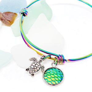 Rainbow Bangle Bracelets